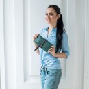 Тревел кейс 1.0 Изумруд-Орех-4