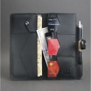 Кожаный мужской тревел кейс 4.0 Графит-4
