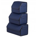 Органайзер-саквояж в багажник автомобіля Avtocase 50*30*30 Синій-5