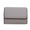 Органайзер-саквояж в багажник автомобіля Avtocase 50*30*30 Світло-сірий-2
