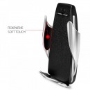 Сенсорний автотримач для телефона з бездротовою зарядкою Penguin Smart Sensor S5-6