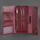 Кожаный клатч и дорожный органайзер 5.0 Виноград Blanknote-3