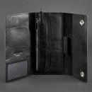 Кожаный клатч - дорожный органайзер 5.1 BlackWood Blanknote-4