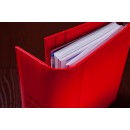 Имиджевый планировщик на кольцах BogushBook Демократ Алый-3