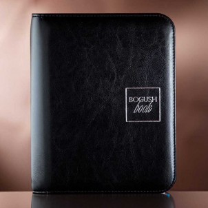 Блокнот-органайзер на кольцах BogushBook Лайт Черный-1
