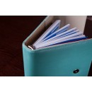 Имиджевый кожаный планировщик на кольцах BogushBook Престиж Тиффани-3