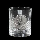 Набір склянок для віскі "Козаки" Boss Crystal 6 штук Кришталь Срібло (Італія)-5