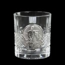 Набір склянок для віскі "Козаки" Boss Crystal 6 штук Кришталь Срібло (Італія)-8
