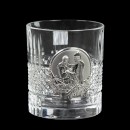 Набір склянок для віскі "Козаки" Boss Crystal 6 штук Кришталь Срібло (Італія)-9