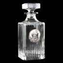 Набір з чарками та графином для горілки "Козаки" Boss Crystal Кришталь Платина, Срібло, Золото-5