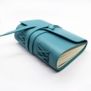 Кожаный блокнот ручной работы Comfy Strap формата B6 Tiffany-2