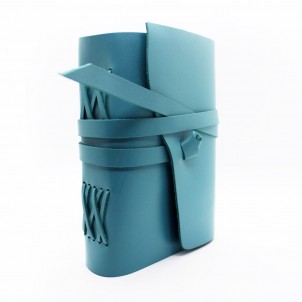 Кожаный блокнот формата B6 Comfy Strap Tiffany-1