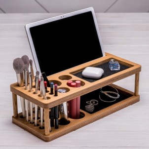 Підставка-органайзер для косметики Beauty Station-1