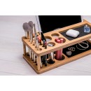 Підставка для косметики Beauty Station з великим дзеркалом-12