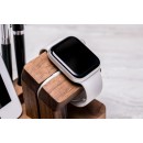 Дерев'яна підставка для телефона IPhone та годиника IWatch-4