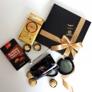 Подарунковий набір з солодощами і чашкою ►Coffee Black Сharm-6