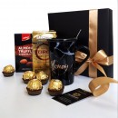 Подарунковий набір з солодощами і чашкою ►Coffee Black Сharm-5
