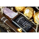 Подарочный набор мужчине с минибутылочкой легендарного виски и сигарой Happy Moment-2
