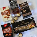 Подарочный набор для мужчины с алкоголем, кофе, орехами и сладостями ChocoNuts Mix-5