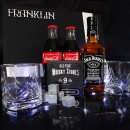 Подарочный набор с виски, сухим льдом и стаканами ►Whiskey Fun-4