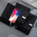 Smart Блокнот з бездротовою зарядкою, флешкою 16 Гб та ручкою в подарунковій коробці Black-2