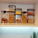 Набір контейнерів для сипучих продуктів з герметичними кришками 3 в 1-7