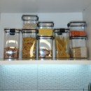 Набір контейнерів для сипучих продуктів з герметичними кришками 3 в 1-3