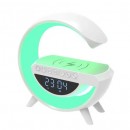 Розумна RGB лампа нічник з Bluetooth колонкою та бездротовою зарядкою BT-3401-4
